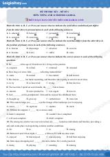 Đề thi học kì 1 Tiếng Anh 11 Friends Global - Đề số 1
